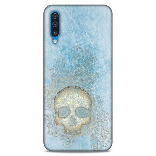 Lopard Samsung Galaxy A50 Uyumlu Kılıf Tattoo's (18) Telefon Kılıfları Mavi