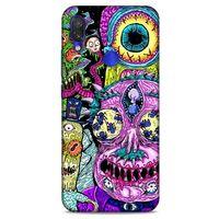 Xiaomi Redmi Note 7 Uyumlu Kılıf Rick And Morty (47) Crystal Flex Kılıf Decoy Mortys