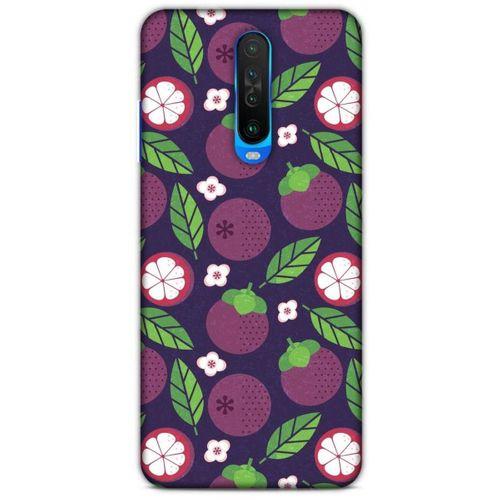Frutix Mangosteen 01 Xiaomi Poco X2 Kılıf Desenli Silikon