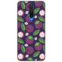 Frutix Mangosteen 01 Xiaomi Poco X2 Kılıf Desenli Silikon