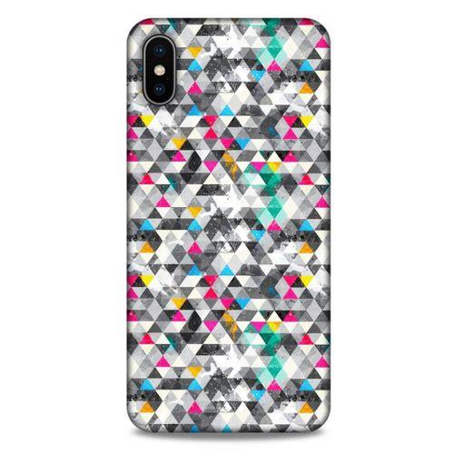 Geometrix 03 Apple iPhone XS Max Kılıf Silikon Kapak