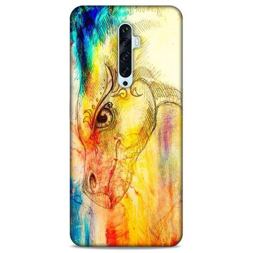 Lopard Oppo Reno 2z Uyumlu Kılıf Manipülasyon ☻ (35) Fit Design Kılıf Baskılı