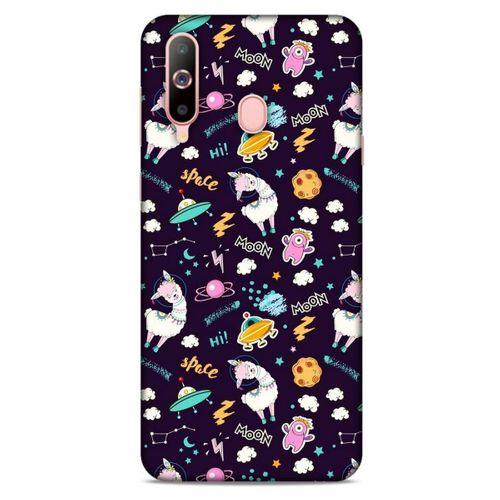 Samsung Galaxy A60 Kılıf Spacex (47) Crystal Flex Kılıf
