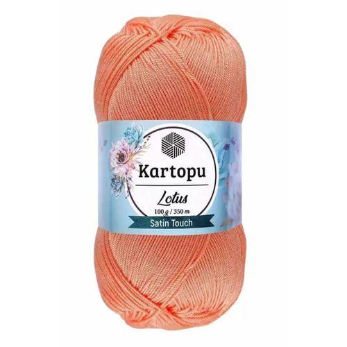 1 Adet Lotus Bikini Büstiyer Bluz Örgü İpi  K218 Somon - mudanis