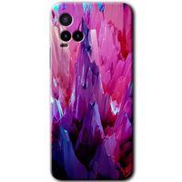 Vivo Y21 HD Baskılı Kılıf + 9D Tam Ekran Koruyucu - Abstraction Sharp