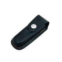 Hakiki Deri Çakı Kılıfı No:0 - 10 Cm, Kemerlikli