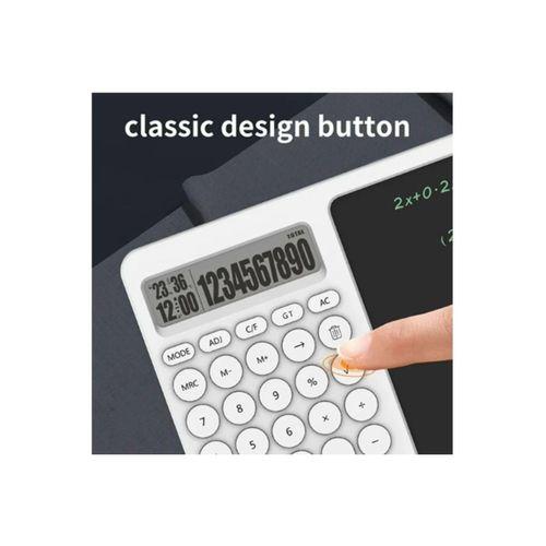 Çok Amaçlı Digital Hesap Makinesi Lcd Ekran Yazma Tableti Ofis Okul İçin Silinebilir El Yazısı Not Defteri