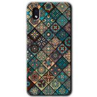Potkal Hediye Fabrikası Samsung Galaxy A01 Core Kılıf HD Desen Baskılı Arka Kapak - Mat Mandala