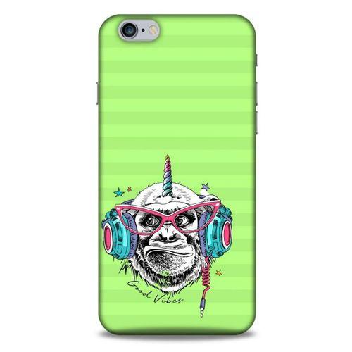 Animax DJ Maymun Apple Iphone 6S Plus Kılıf Desenli Silikon