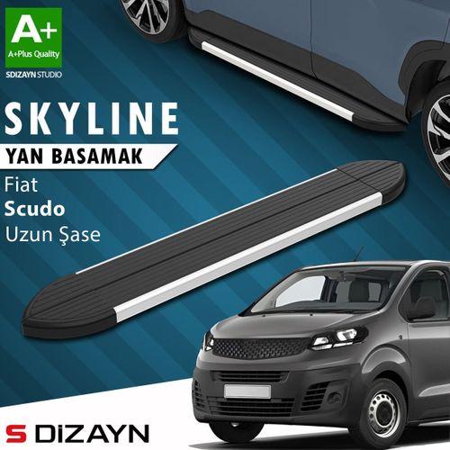 S-Dizayn Fiat Scudo 3 Skyline Aluminyum Yan Basamak 243 Cm 2020 Üzeri A+ Kalite