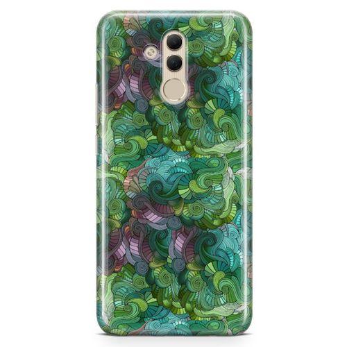 Huawei Mate 20 Lite Kılıf Sarmal Girdap Arka Kapak Koruma Desenli Full Koruyucu