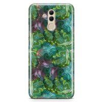 Huawei Mate 20 Lite Kılıf Sarmal Girdap Arka Kapak Koruma Desenli Full Koruyucu
