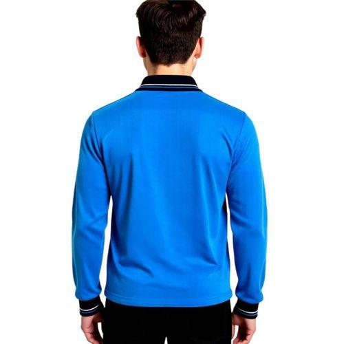 Kolej Polo Yaka Selanik Sweat Turkuaz IMHS-S-M