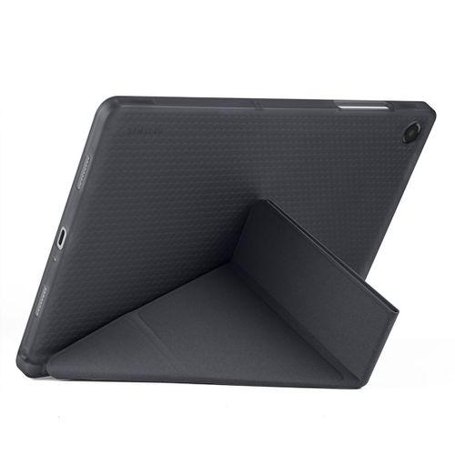 Galaxy Tab A11 Plus Kılıf Zore Tri Folding Kalem Bölmeli Standlı Kılıf