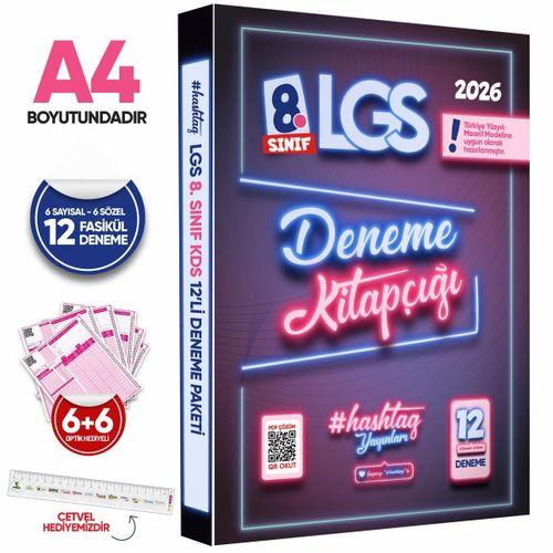 2026 8 Sınıf LGS hashtag Kazanım Değerlendirme Sınavı 6lıSARMAL Deneme Paketi Çözümlü Türkiye Geneli