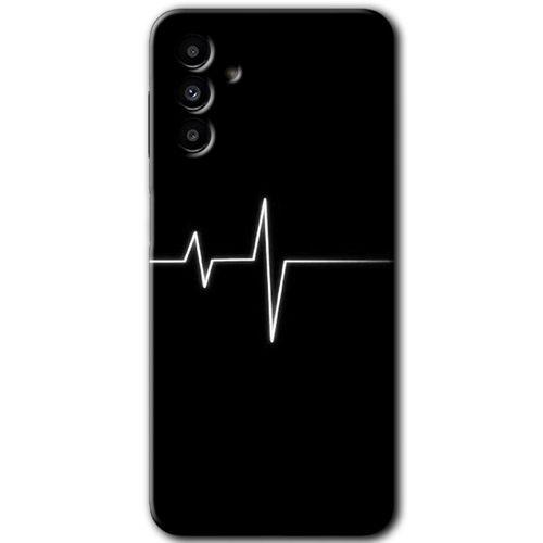 Potkal Hediye Fabrikası Samsung Galaxy A13 5G Kılıf HD Desen Baskılı Arka Kapak - Heart Rytm