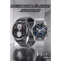 Suya Dayanıklı Dokunmatik Akıllı Saat Bluetooth 5.0, Sesli Asistan Ve Sağlık Takibi