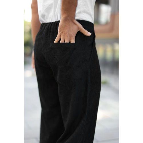 Erkek Kadife Baggy Pantolon