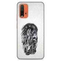 Lopard Xiaomi Redmi 9T Uyumlu Kılıf Tattoo's (44) Tough Armor Kılıf Terazi