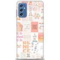 Samsung Galaxy M52 5G Kılıf HD Baskılı Kılıf - This Girl Can + Tam Ekran Koruyucu
