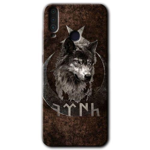 General Mobile GM 10 HD Baskılı Kılıf + 9D Tam Ekran Koruyucu - Bozkurt Göktürk