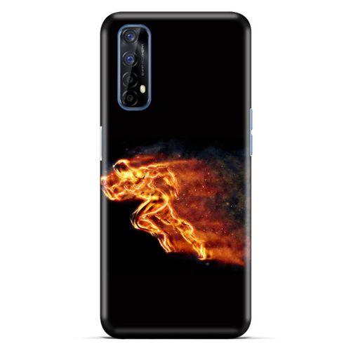 Lopard Oppo Realme 7 Uyumlu Kılıf FireX (34) Slim Armor Kılıf Koşucu