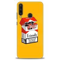 Huawei Y6P Kılıf HD Baskılı Kılıf - Friends + Tam Ekran Koruyucu