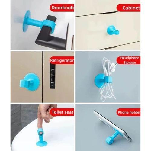 Eğitici Oyuncak CM-072 Vantuzlu Geçmeli Kapı Kolu Stoper 4lü Set Beyaz