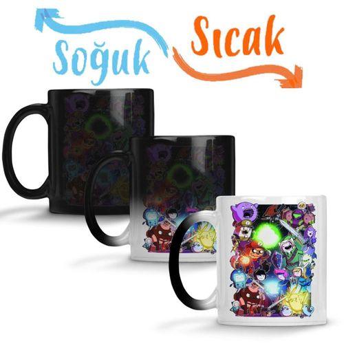 NerdStock Collab Sihirli Kupa Bardak Porselen