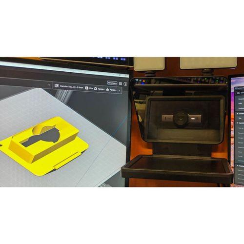 Elgato Prompter MX Brio Adaptörü 3D Baskı (Bu ürün Sadece Plastik parçadır - Almadan Önce Soru Sorabilirsiniz)