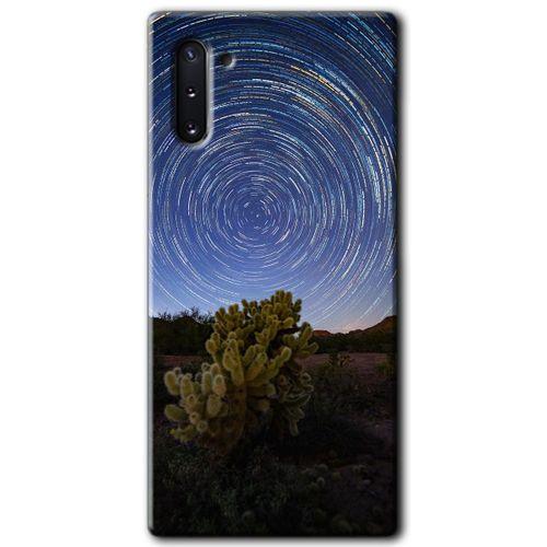 Samsung Galaxy Note 10 HD Baskılı Kılıf + 9D Tam Ekran Koruyucu - Eclipse Sky