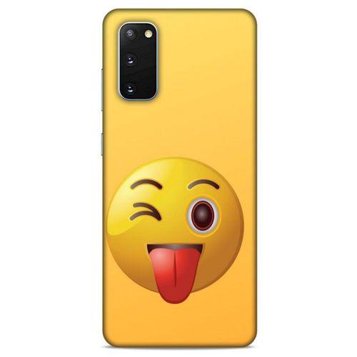 Emojix (42) Samsung Galaxy S20 Kılıf Silikon Kapak Desenli