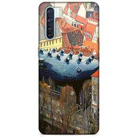 Oppo A91 Kılıf Dünya Mimarisi (32) Soft Silikon Kılıf Kunsthaus Müzesi Avusturya