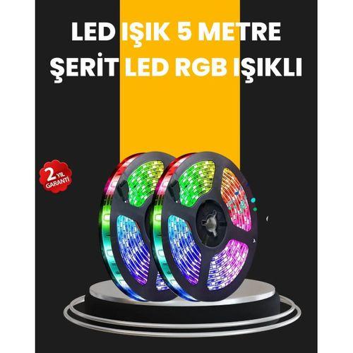 5 Metre Kumandalı Su Geçirmez Şerit Led