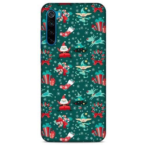 Yılbaşı Süsleri 41 Xiaomi Redmi Note 8T Kılıf Silikon Kapak