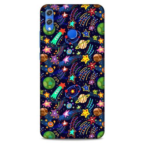 Spacex (35) Tema Fit Design Kılıf Huawei Honor 8x Kılıf