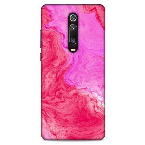 Xiaomi Mi 9T Pro Uyumlu Kılıf Pembe Delisi (11) Tam Koruma Mermer