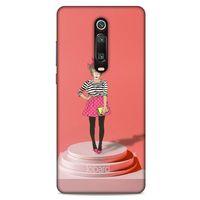 Xiaomi Redmi K20 Kılıf FunnyMaX (9) Kılıf Gül Kurusu Maymun