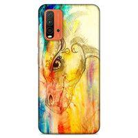 Lopard Xiaomi Redmi 9T Uyumlu Kılıf Manipülasyon ☻ (35) Fit Design Kılıf Baskılı