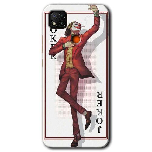 Xiaomi Redmi 9c Kılıf HD Desen Baskılı Arka Kapak - Joker İskambil