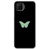 Oppo A73 Kılıf Baskılı Arka Kapak - Butterfly Tree +Tam Ekran Koruyucu