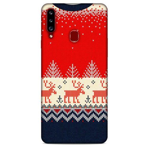 Kazak (23) Desenli Silikon Kapak Telefon Kabı Samsung Galaxy A20s Kılıf