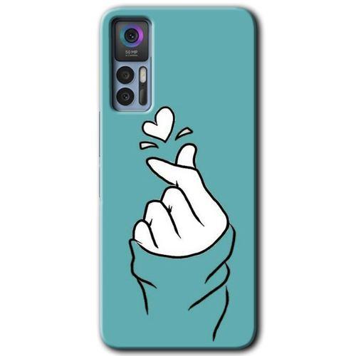 TCL 30 Plus Kılıf HD Desen Baskılı Arka Kapak - Mutluluk