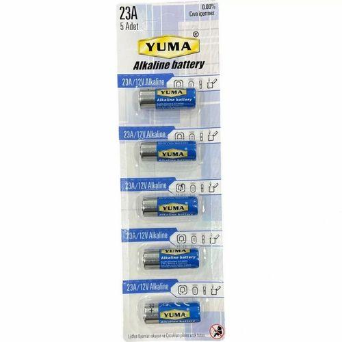 Yuma 23a Mn23 V23a V23ga 12 Volt Alkalin Pil 5’li Paket