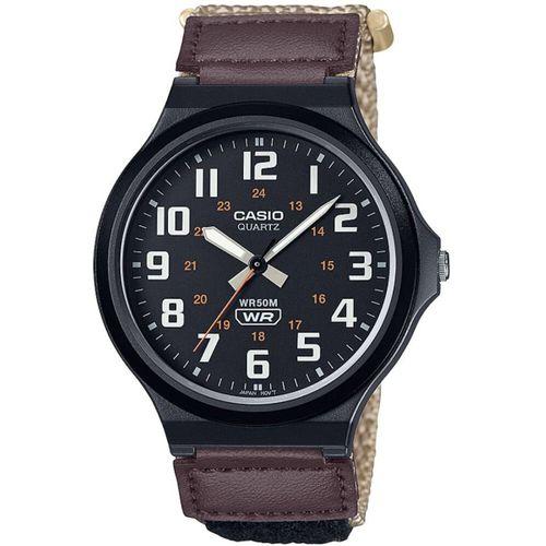 Casio MW-240B-5BVDF Quartz Nato Renkli Kordon 44 mm Erkek Kol Saati