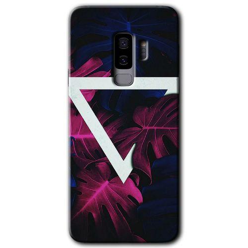 Samsung Galaxy S9 Plus HD Baskılı Kılıf + 9D Tam Ekran Koruyucu - Mekanik Yaprak