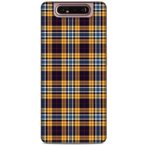 Gömlek (9) Desenli Silikon Kapak Telefon Kabı Samsung Galaxy A80 Kılıf