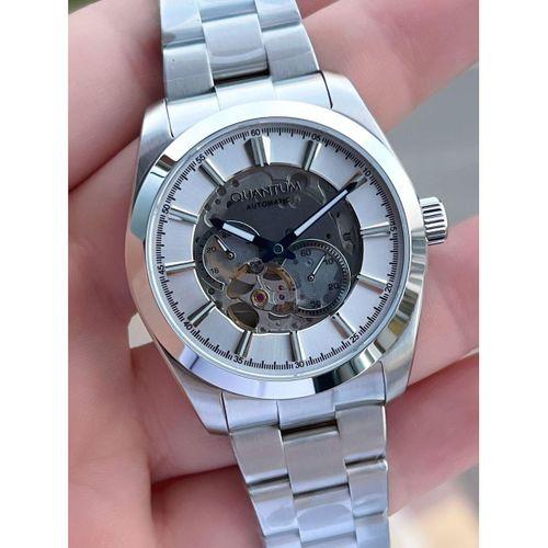 Quantum Otomatik Mekanizma Sapphire Cizilmez Cam Çelik Kordon 10 Atm Erkek Kol Saat EMG.1132.340