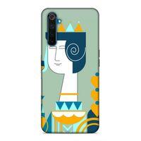 Realme 6 Pro Uyumlu Kılıf Face'X 37 Silicone Cover Kadehli
