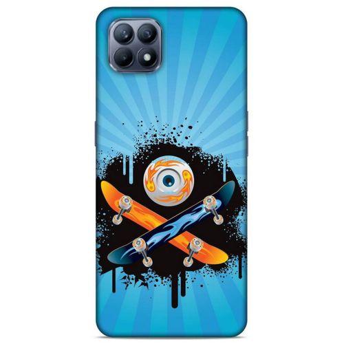 Lopard Huawei P40 Lite Uyumlu Kılıf Tattoo's (13) Silikon Kap Snowboard